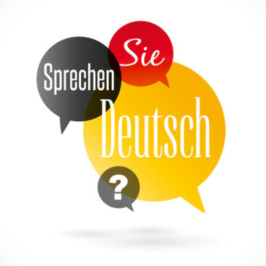 napis w języku niemieckim czy umiesz mówić po niemiecku ?